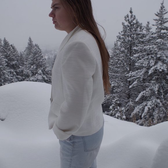 White Blazers Jones Studio Separates - Picture 3 of 4